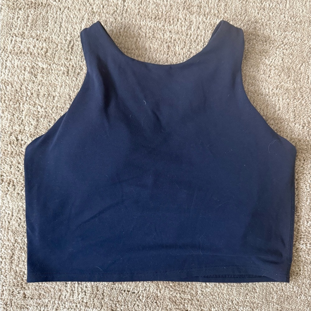 Athleta Long Line high neck sports bra